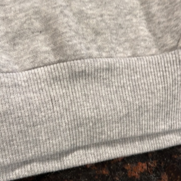 Puma Power Logo Hoodie W/Kangaroo Pocket Regular Fit Size Medium Light Grey - Picture 7 of 12